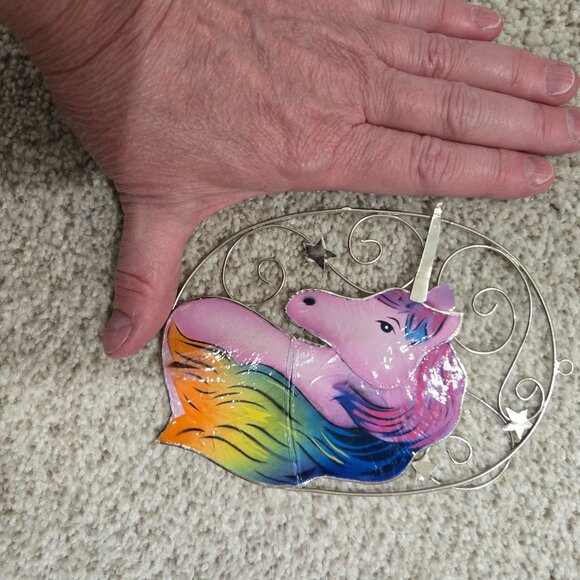 Unicorn Sun Catcher by AlohaShells NWT & Story - Picture 3 of 3